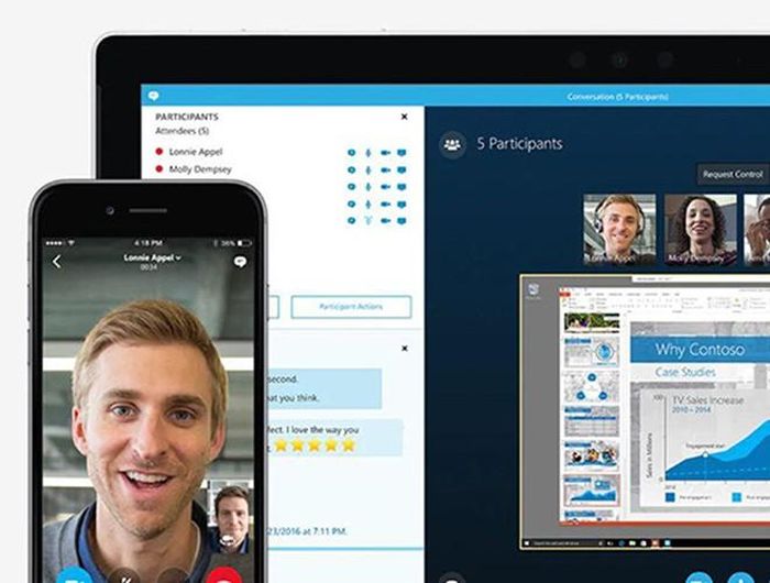  Thông tin từ Microsoft vào ngày 30-3 vừa qua cho biết, số người dùng hệ thống gọi video Skype tăng lên 40 triệu người, tương ứng với việc tăng khoảng 70% trong một tháng 