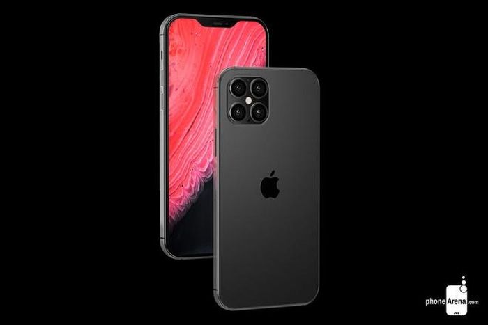  Ảnh render của iPhone 12 Pro dựa trên thông tin rò rỉ. Ảnh: PhoneArena. 