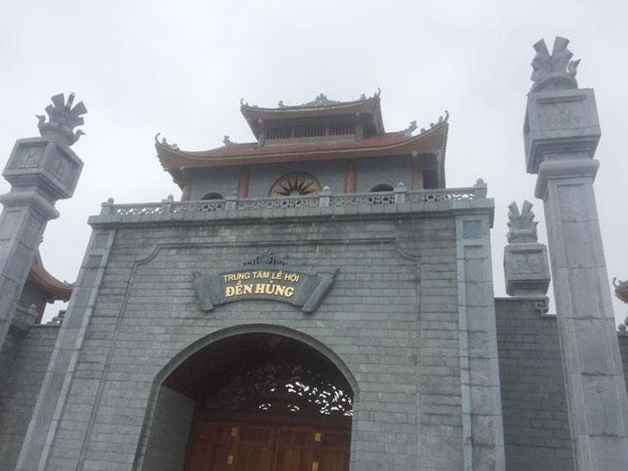 Di tích Đền Hùng có thể làm phim trường. 