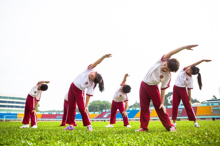 Học sinh VAS trong một buổi học tại trường