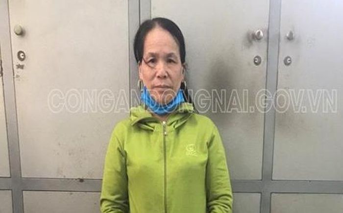 Thanh tại trụ sở công an. Ảnh: Công an Đồng Nai.