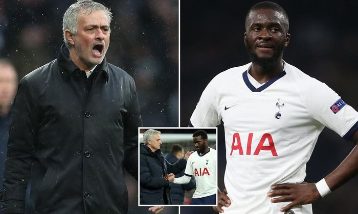  Mourinho từng chỉ trích Ndombele nặng nề vài tháng trước. Ảnh: Getty. 