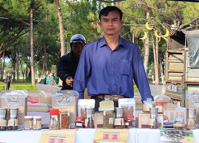 Sản phẩm tiêu sấy hồng ngoại Trần Sơn (huyện Đak Đoa, Gia Lai) đạt 3 sao cấp tỉnh. Ảnh: N.D