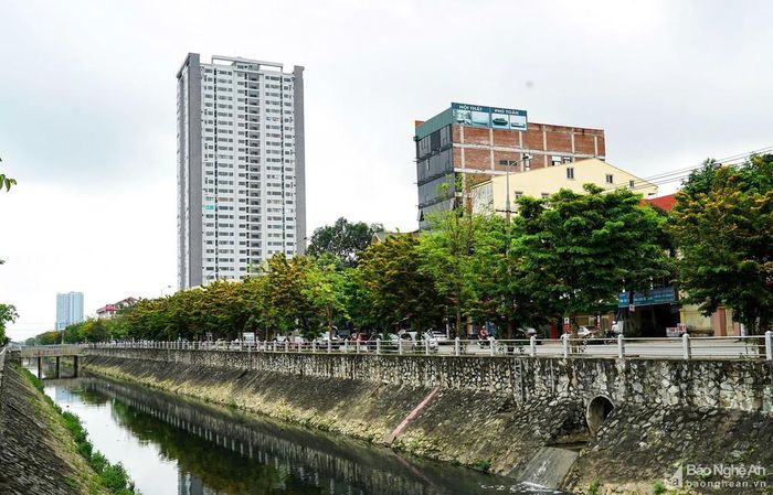 Kênh Bắc (TP. Vinh). Ảnh tư liệu