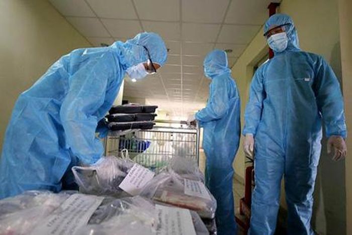 Bên trong một khu cách ly. Ảnh: CTV.