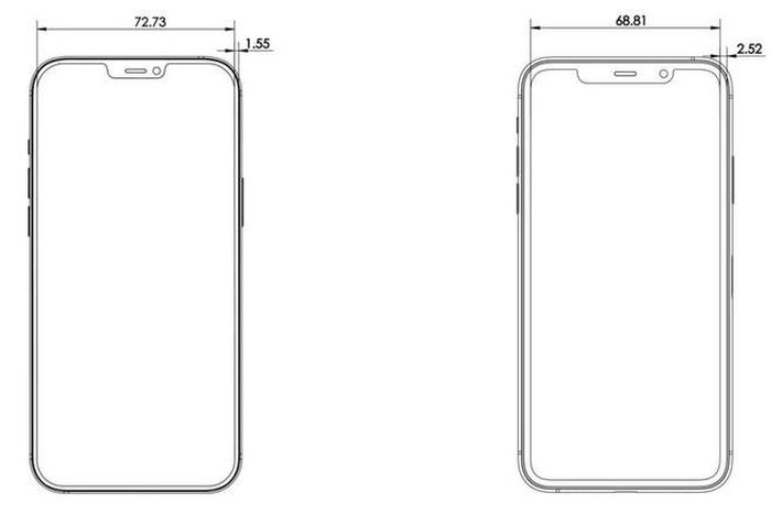 Thay đổi của Apple giúp tổng thể máy giảm 2 mm cả về chiều cao và chiều rộng. Ảnh: EverythingApplePro.