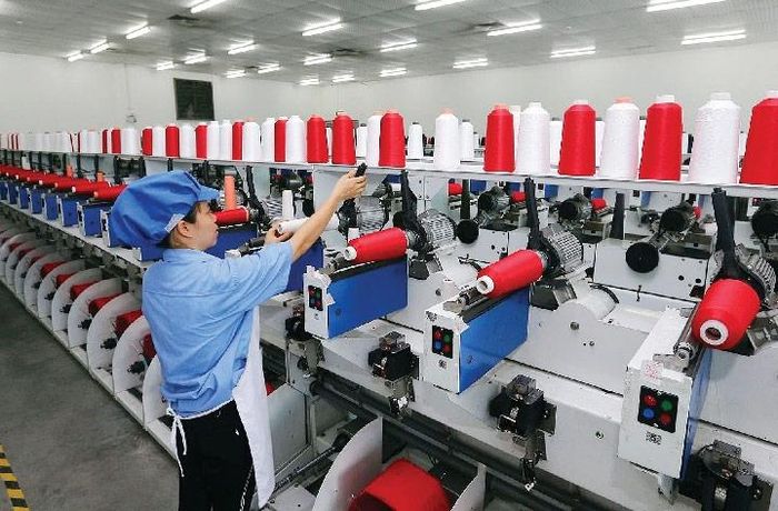 Nguyên liệu vải của ngành dệt may chủ yếu nhập khẩu từ Trung Quốc