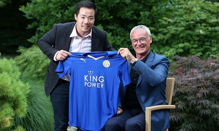  Ranieri được nhà Vichal bổ nhiệm để chữa cháy cho Leicester tháng 7/2015. Ảnh: Getty. 