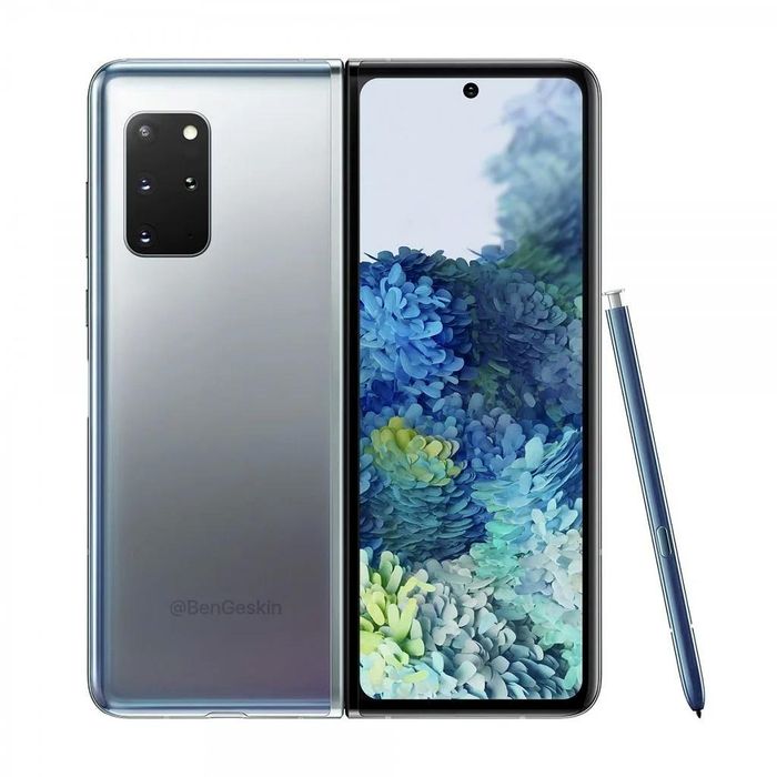 Galaxy Fold 2 - ảnh render của Benjamin Geskin