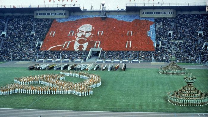 Thế vận hội mùa Hè Mockva năm 1980 đã cho nhân dân thế giới thấy được hình ảnh yên bình và phát triển của Liên Xô. Ảnh tư liệu lịch sử