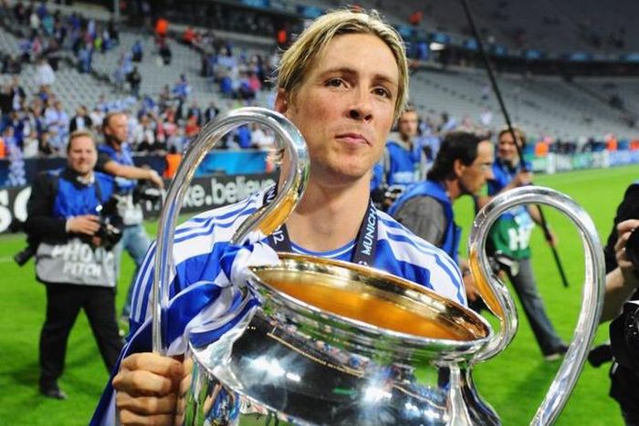 Torres góp công giúp Chelsea lên ngôi tại Champions League mùa giải 2011/12. Ảnh: Getty.