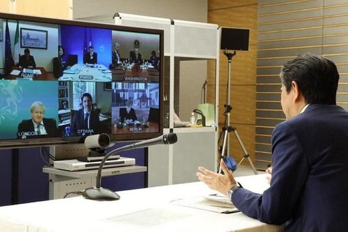 Các lãnh đạo G7 tổ chức cuộc họp online chưa từng có tiền lệ trong đại dịch.