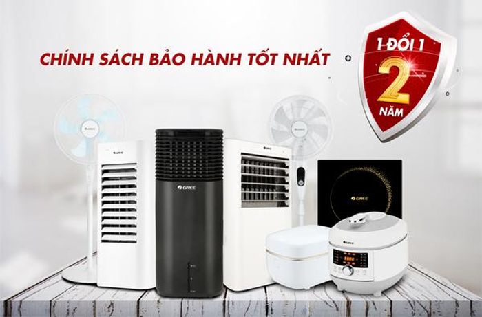 Không chỉ chú trọng chất lượng, Gree đảm bảo chất lượng hậu mãi hàng đầu.