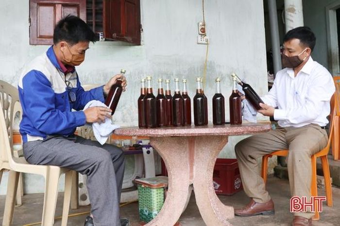 Mật ong tự nhiên vùng trà sơn Can Lộc đang được khách hàng đón nhận