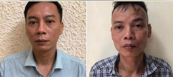 Anh em “siêu trộm” Đào Đức Thắng và Đào Đức Tân. 