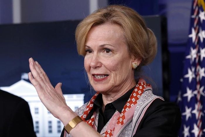 Nữ TS Deborah Birx - người điều phối phản ứng chống dịch COVID-19 của Nhà Trắng. Ảnh: AP