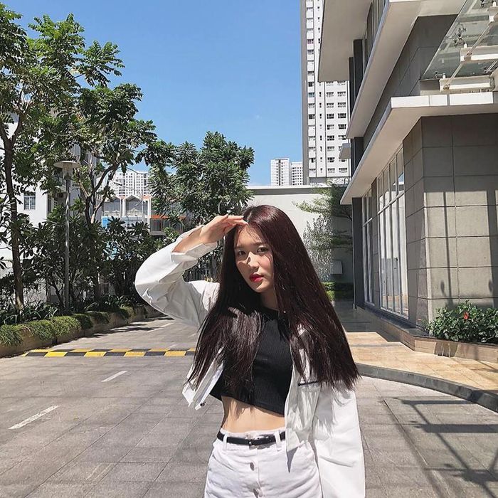 Được biết, để có được số đo đáng ngưỡng mộ như hiện tại, Han Sara đã phải tập luyện và tuân thủ chế độ ăn uống nghiêm ngặt trong suốt thời gian qua.
