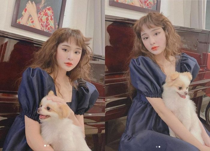 Không còn xuất hiện với tóc ngắn cá tính thường ngày, Hiền Hồ gây bất ngờ với kiểu tóc dài uốn xoăn. Giọng ca “Có như không có” dí dỏm viết: “Bạn trong hình nhìn quen quen, mà hình như chưa gặp bao giờ”.
