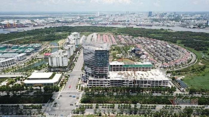 Các khu đô thị mọc lên, thay đổi từng ngày ở TP. Trong ảnh là khu đô thị Sala (quận 2) 