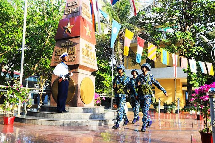  Người lính Trường Sa sẵn sàng giữ đảo trong mọi tình huống. 