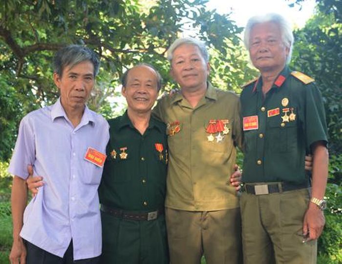 Các Cựu chiến binh Tiểu đoàn 27 Đặc công ngày gặp mặt truyền thống. 