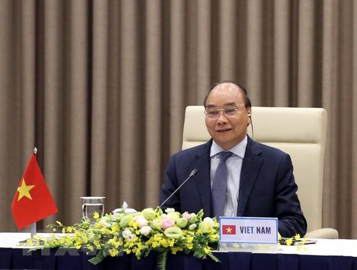 Thủ tướng Nguyễn Xuân Phúc phát biểu. (Ảnh: Thống Nhất/TTXVN)