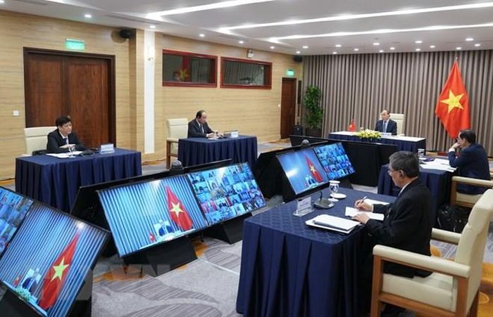Thủ tướng Nguyễn Xuân Phúc phát biểu. (Ảnh: Thống Nhất/TTXVN)