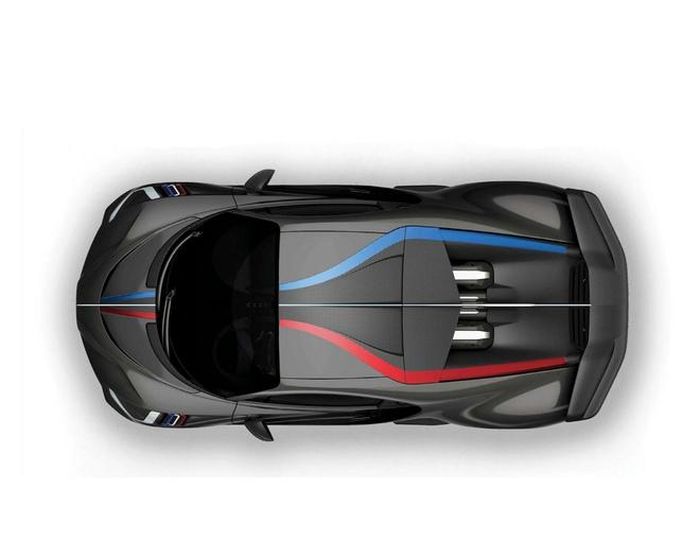 Bugatti Divo chủ yếu sử dụng sợi carbon nhẹ và siêu bền.