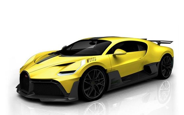 Màu sơn rực rỡ của Bugatti Divo.