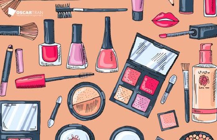 Các loại mỹ phẩm đều có hương thơm rất nồng. Ảnh minh họa.