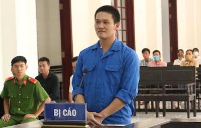 Bị cáo tại phiên tòa. Ảnh: Anh Minh.