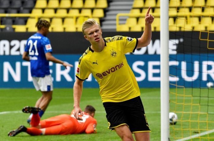 Haaland vẫn cho thấy phong độ rất cao trong màu áo Dortmund