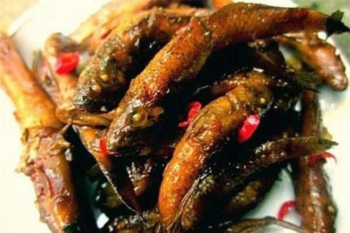 Cá bống kho riềng.
