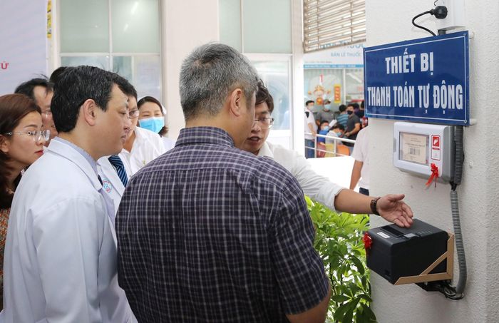 BV Chợ Rẫy đang áp dụng nhiều quy trình tự động vào bệnh viện
