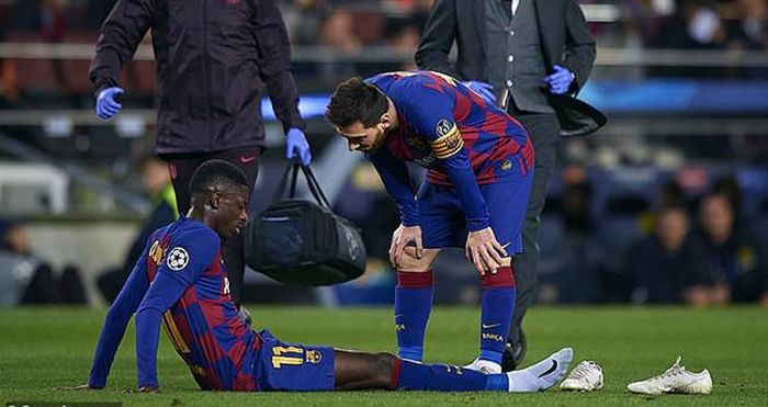 Barca đại hạ giá Dembele