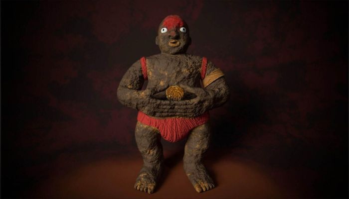 Hình nhân Hastar - vị thần tham lam phải chịu hình phạt nhịn đói và không được thờ phụng