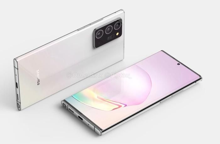 Lộ diện thiết kế của Galaxy Note20+.