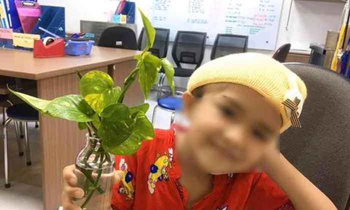 Bé khỏe mạnh sau 1 năm điều trị