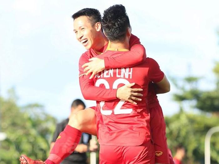  Thành công ở SEA Games 30 là điểm quyết định giúp Đỗ Hùng Dũng giành Quả bóng vàng 2019. (Ảnh: Nguyên An/Vietnam+)