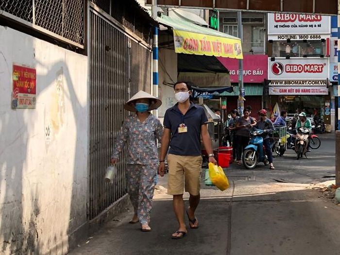 Một số nhà trong con hẻm đường Cống Quỳnh trở thành ngôi nhà thứ hai của những cặp vợ chồng hiếm muộn ẢNH: TRUNG DU
