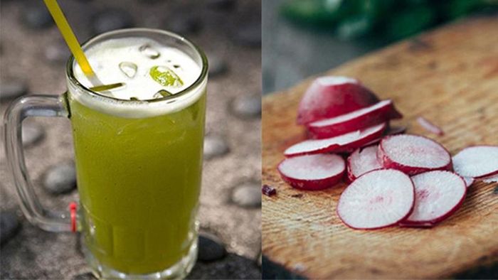 Nước mía củ cải bách hợp tốt cho người viêm họng, viêm nóng thanh khí phế quản, ho khan.