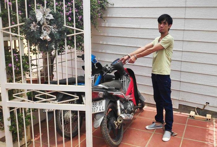 Nơi Phú thuê chiếc vespa rồi chiếm đoạt.