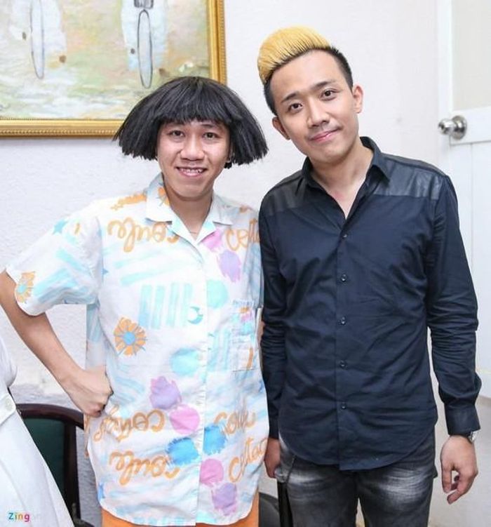 Anh Đức và Trấn Thành thân nhau nhiều năm (Ảnh Zing)