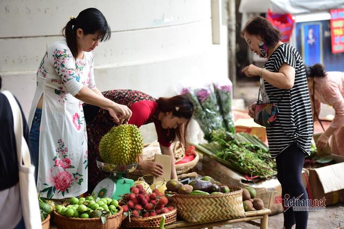 Các loại rau củ quả sạch, không hóa chất, thuốc trừ sâu được đem về từ Lâm Đồng hoặc các tỉnh miền Tây.