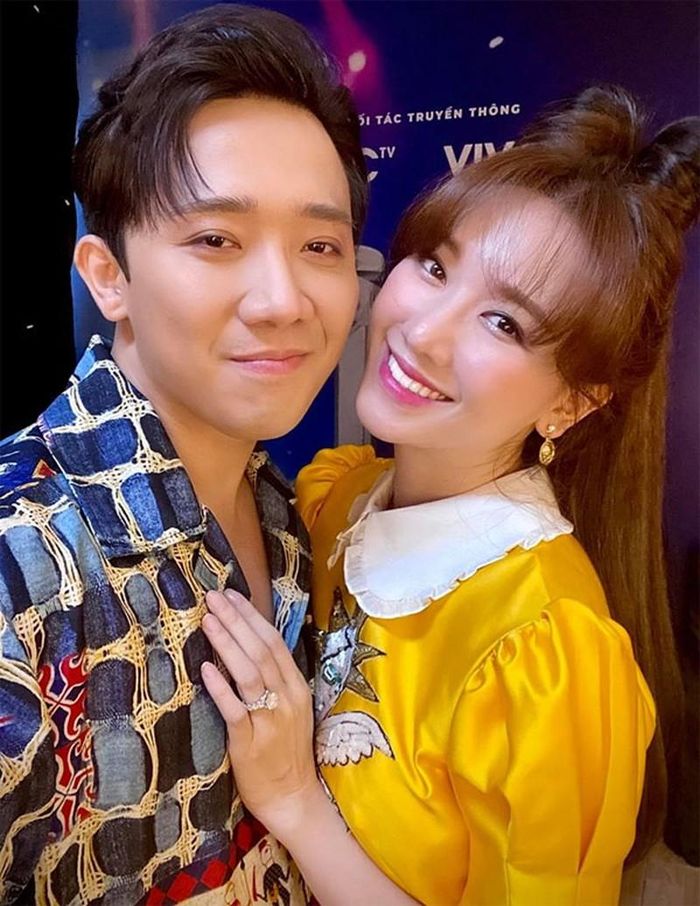  Trấn Thành và Hari Won.