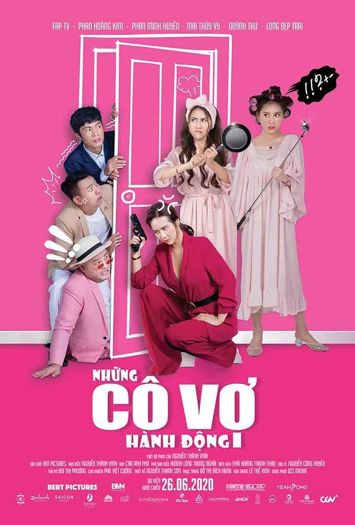 Poster phim "Những cô vợ hành động"