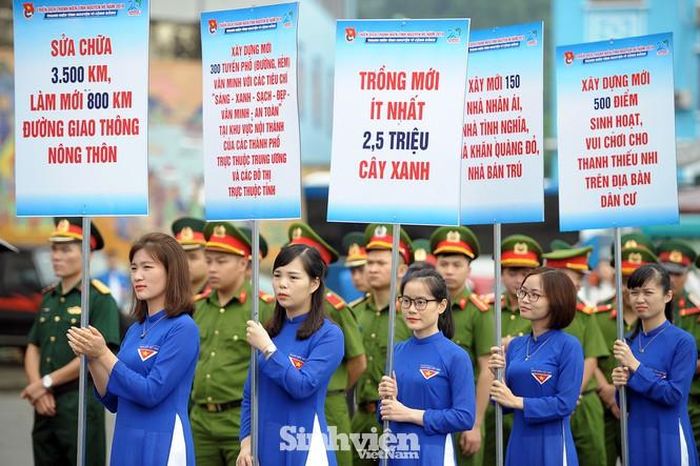 Chiến dịch đặt ra 10 chỉ tiêu cơ bản. Ảnh: DƯƠNG TRIỀU
