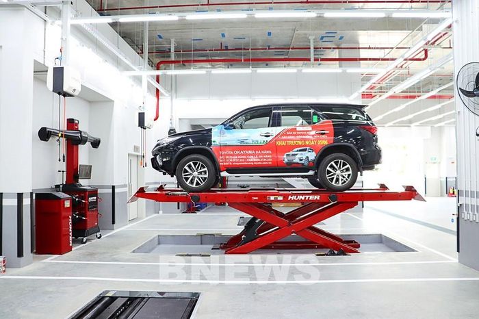 Bên trong đại lý Toyota Okayama Đà Nẵng