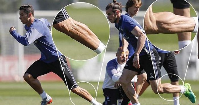 Ronaldo và Bale đều chi hàng triệu USD tiền bảo hiểm cho đôi chân của mình