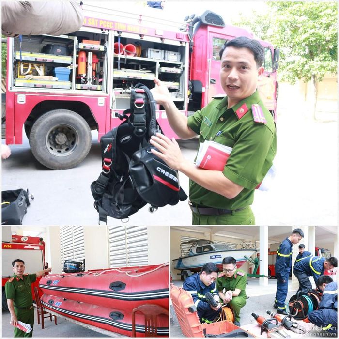 Với quan điểm, phương tiện, dụng cụ có sử dụng hàng ngày mới thành thục để thao tác nhanh trong thực tế, bởi vậy đây là công việc được lãnh đạo phòng triển khai hàng ngày. Ảnh: Đ.C